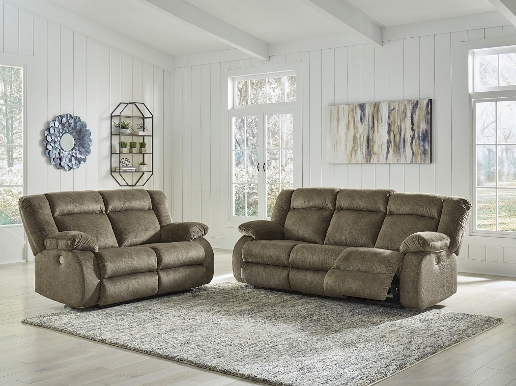 American Design Furniture by Monroe - Barrrington Reclining Set 2